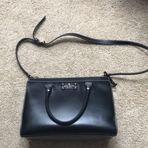 Kate Spade black leather purse